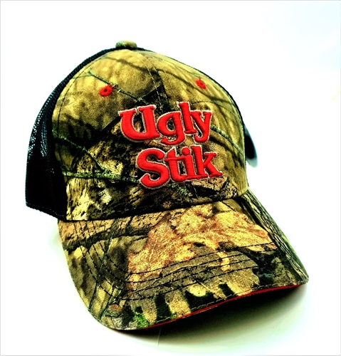 Ugly Stik Fishing Hat Cap Mossy Oak Camo 