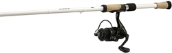 13 fishing source x-defy white spinning combo Fishing: Combos ported skeleton reel seat with carbon nut Defy Silver Spinning Rod |